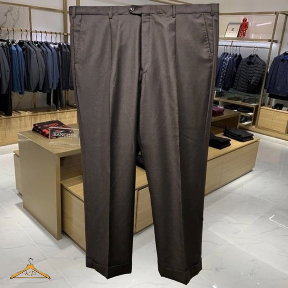 Hickey Freeman Suit - 48R/44, Charcoal Gray, Wool, EUC, Made in USA - Picture 10 of 13